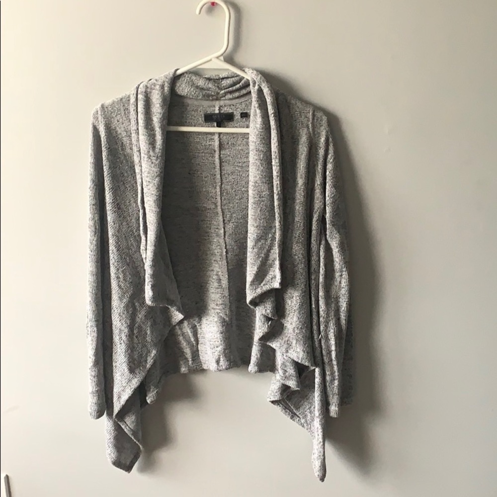 Grey cardigan